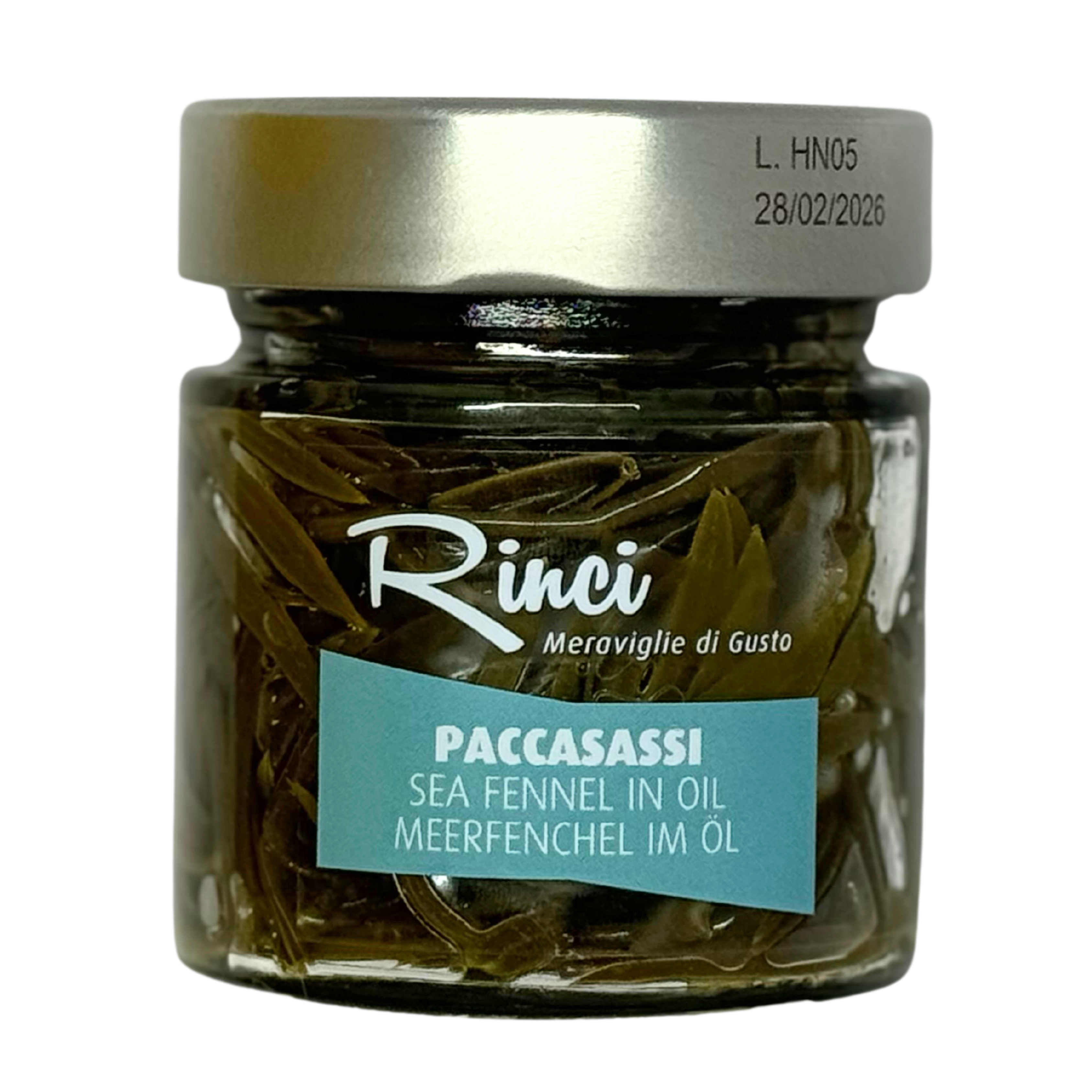 Rinci | Paccasassi - Meerfenchel in Olivenöl